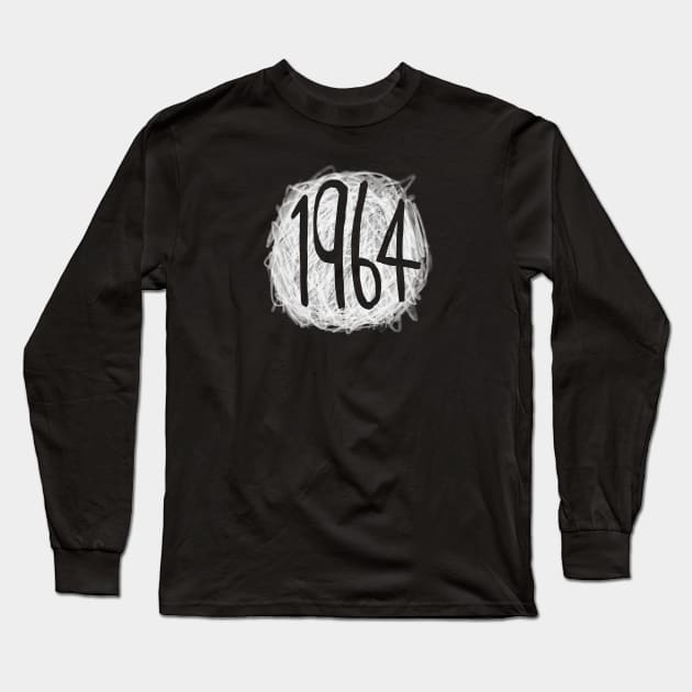 year 1964 Long Sleeve T-Shirt by badlydrawnbabe